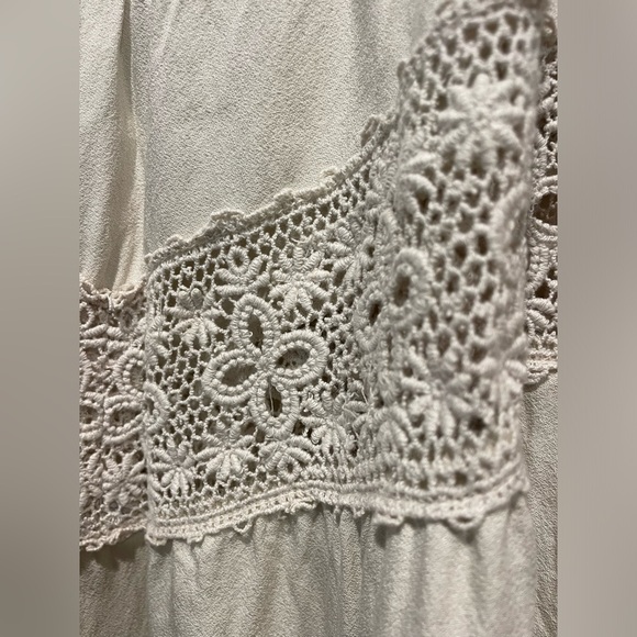 SEA NEW YORK Shite Lace & Fringe Dress - Picture 5 of 11